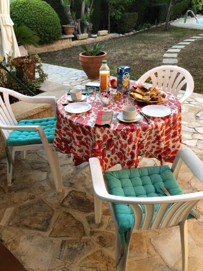 Villa C3 chambre d’hôte piscine proche mer Cagnes-sur-Mer Esterno foto