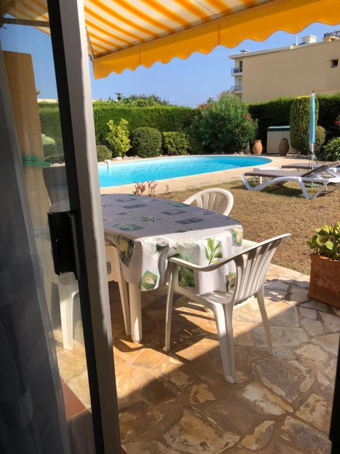 Villa C3 chambre d’hôte piscine proche mer Cagnes-sur-Mer Esterno foto