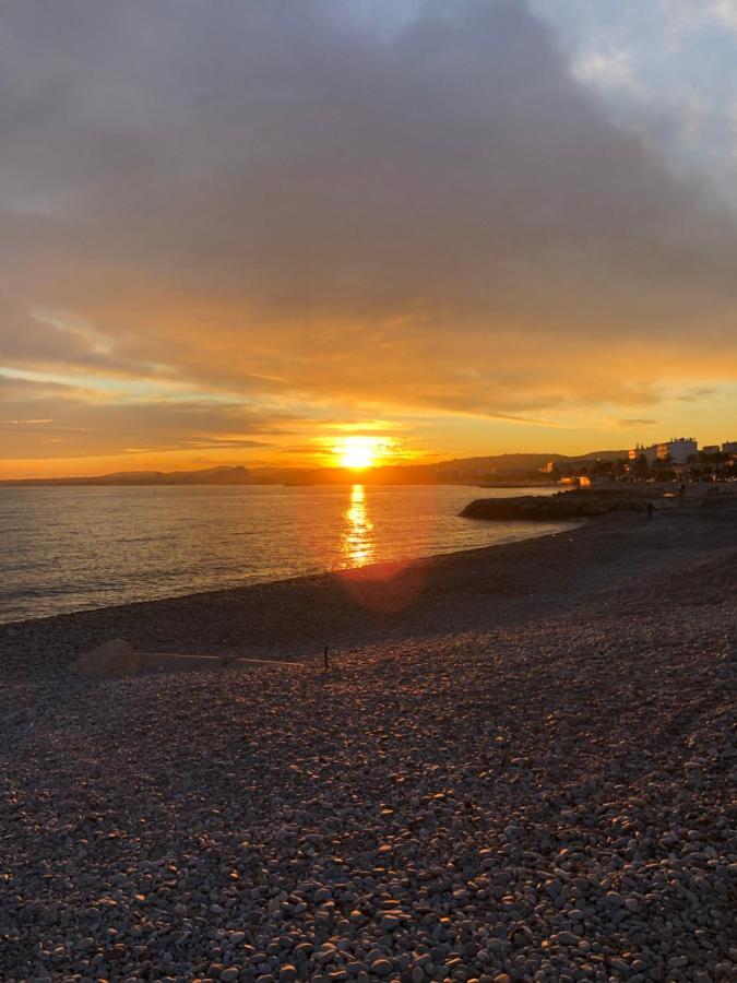 Villa C3 chambre d’hôte piscine proche mer Cagnes-sur-Mer Esterno foto
